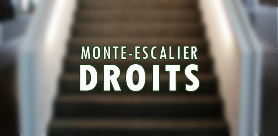 Comparateur de monte escaliers droits